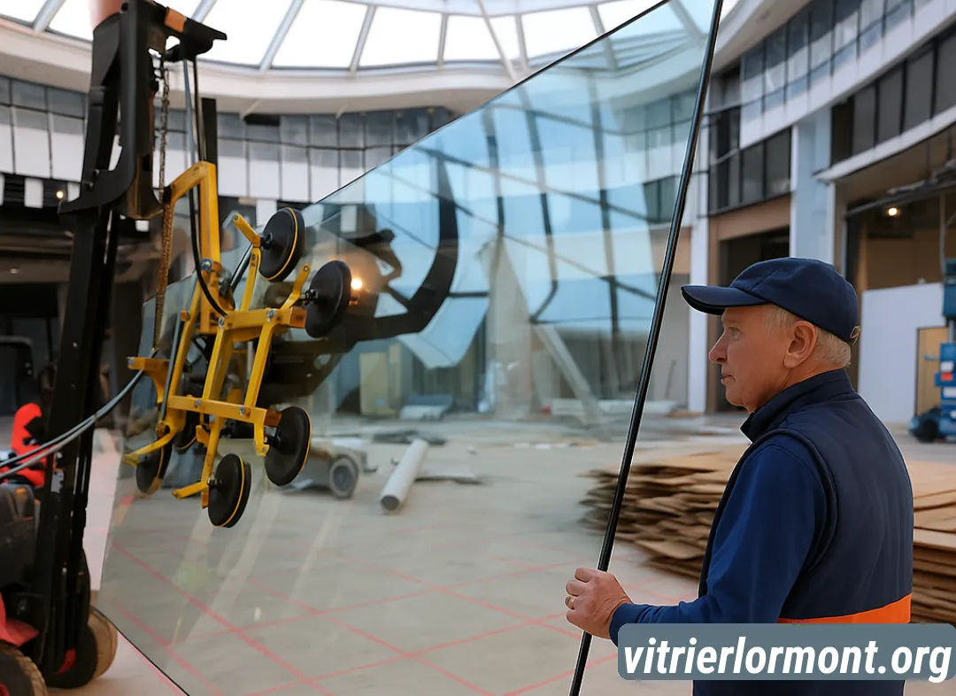Remplacement de vitrine magasin Lormont